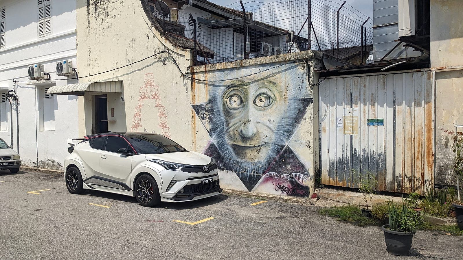 A street-art mural on Lebuh Armenian