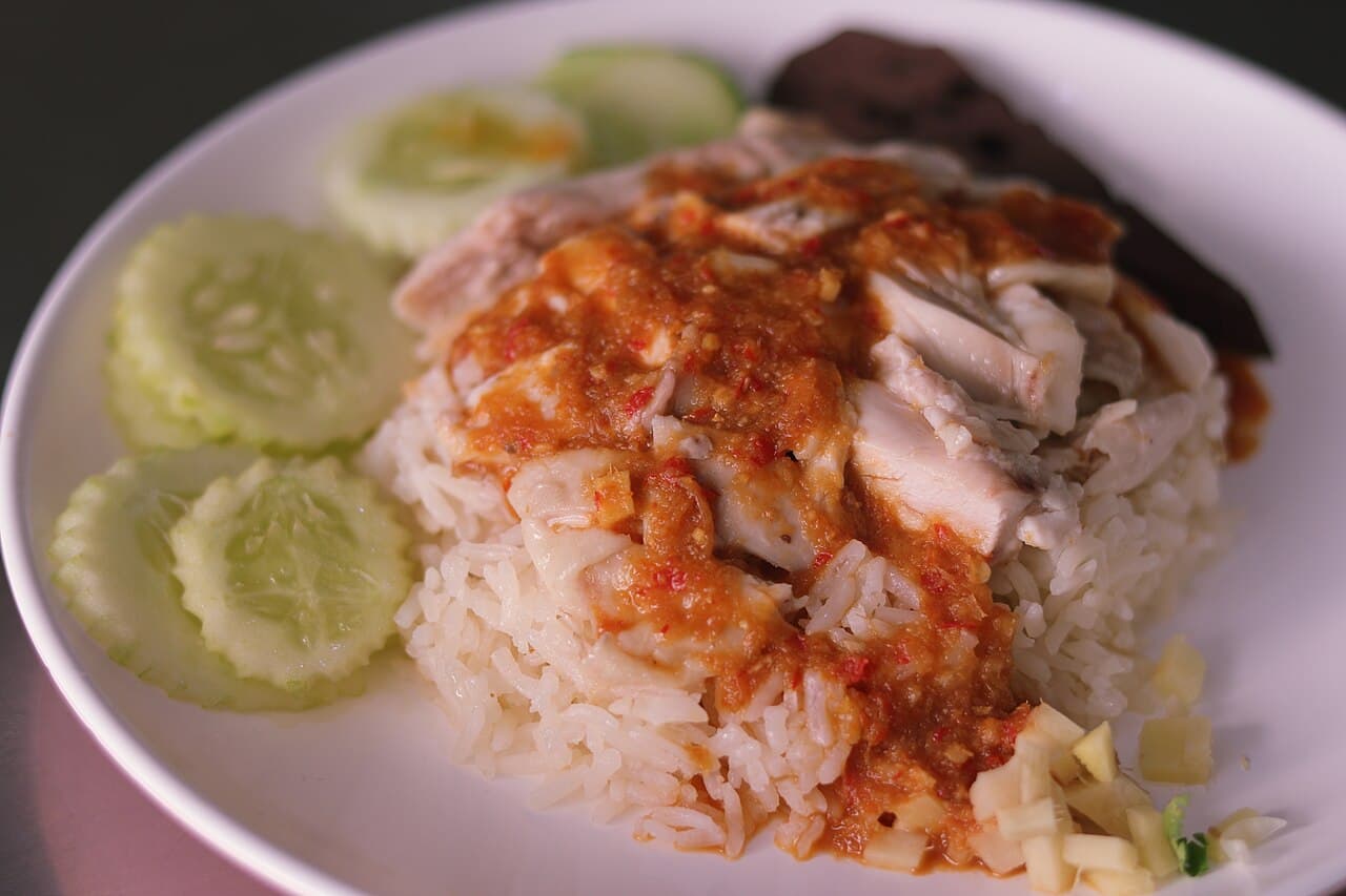 Hainanese Chicken Rice