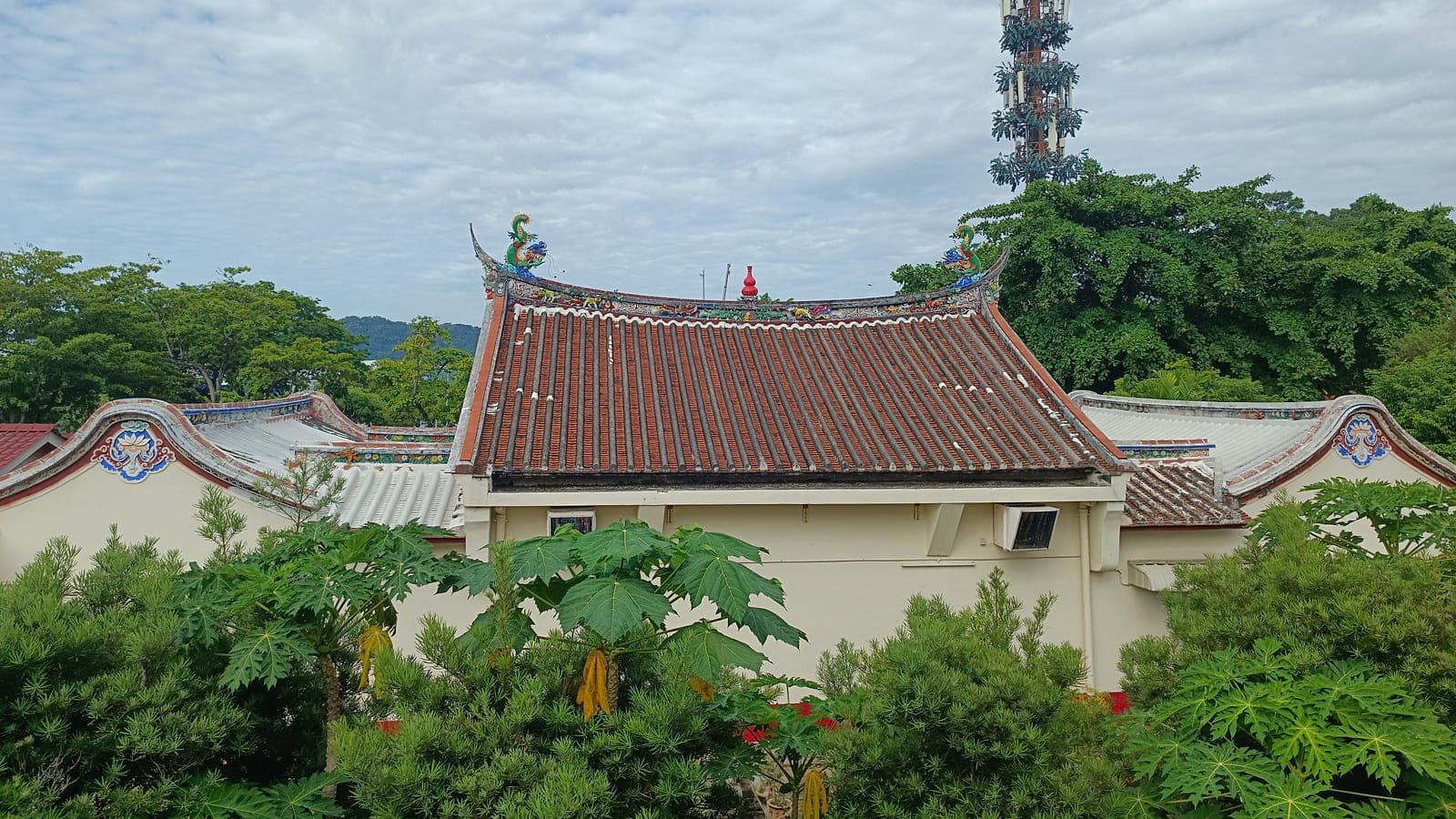 The temple complex at Bayan Lepas, near the airport