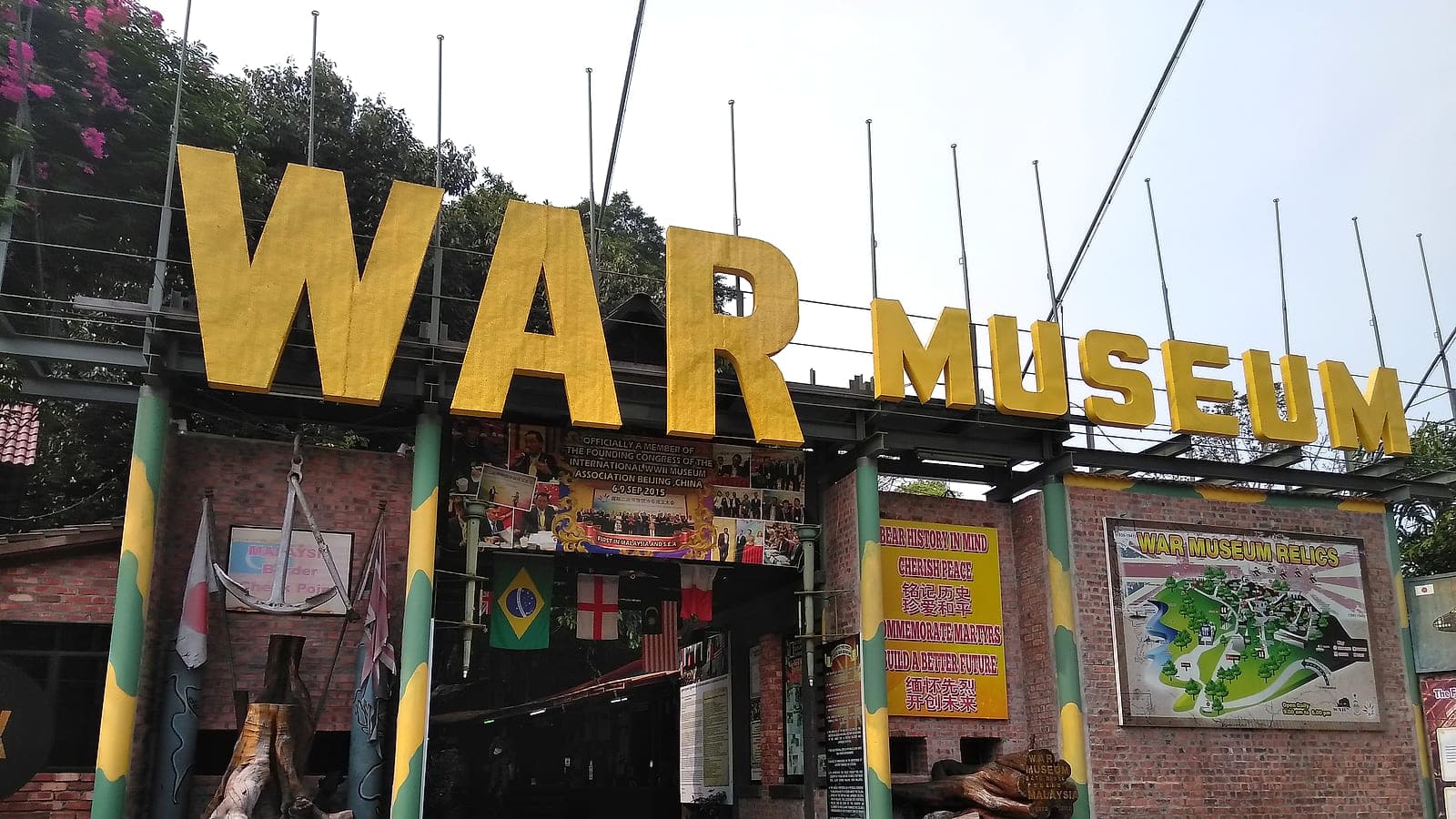 The Penang War Museum at Batu Maung