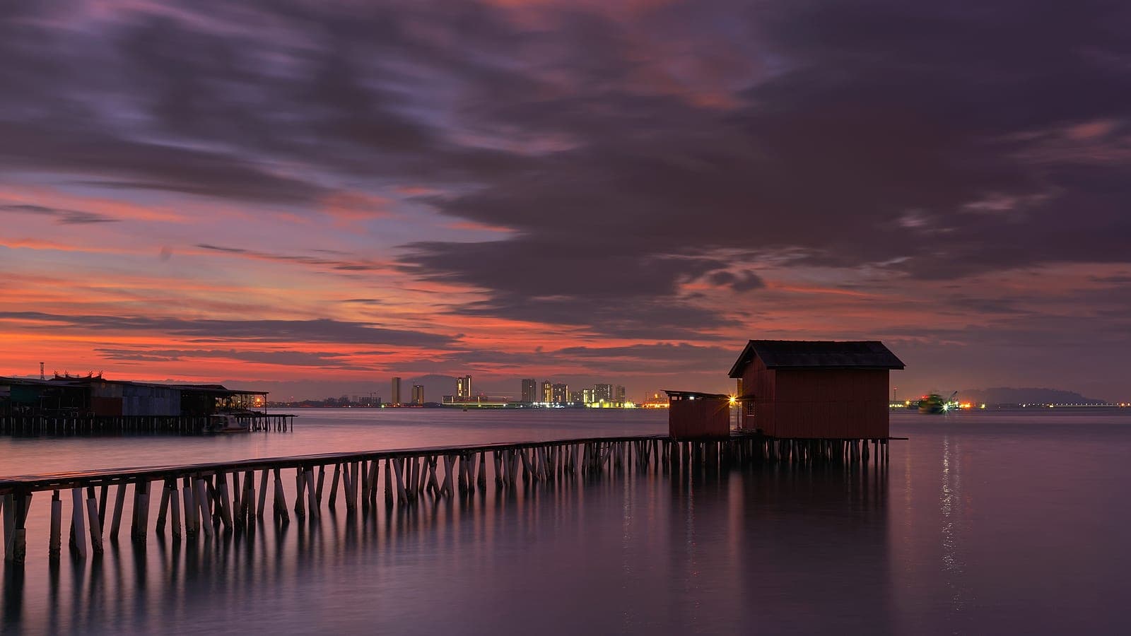 Tan Jetty, one of the surviving clan jetties